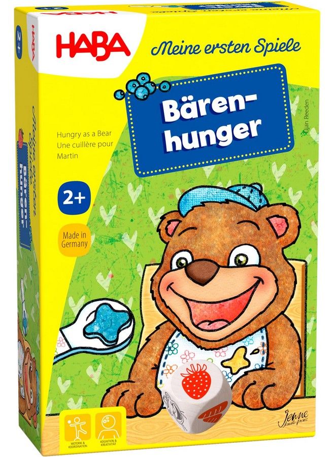HABA My Very First Games Hungry As A Bear A Memory & Dexterity Game For Ages 2 And Up - Image 1