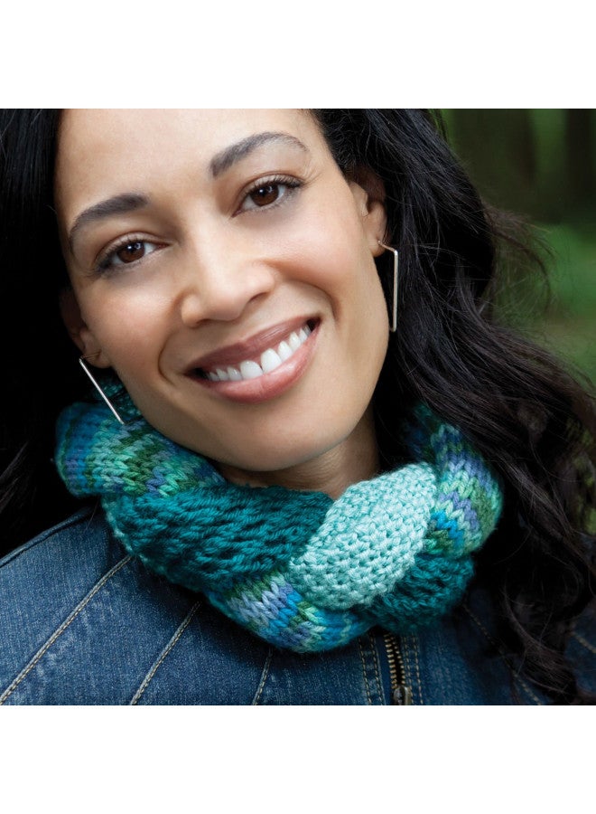 Caron Simply Soft Collection Yarn, 6oz, Gauge 4 Medium, 100% Acrylic- Pagoda - Machine Wash & Dry (H97COL-14) - Image 4