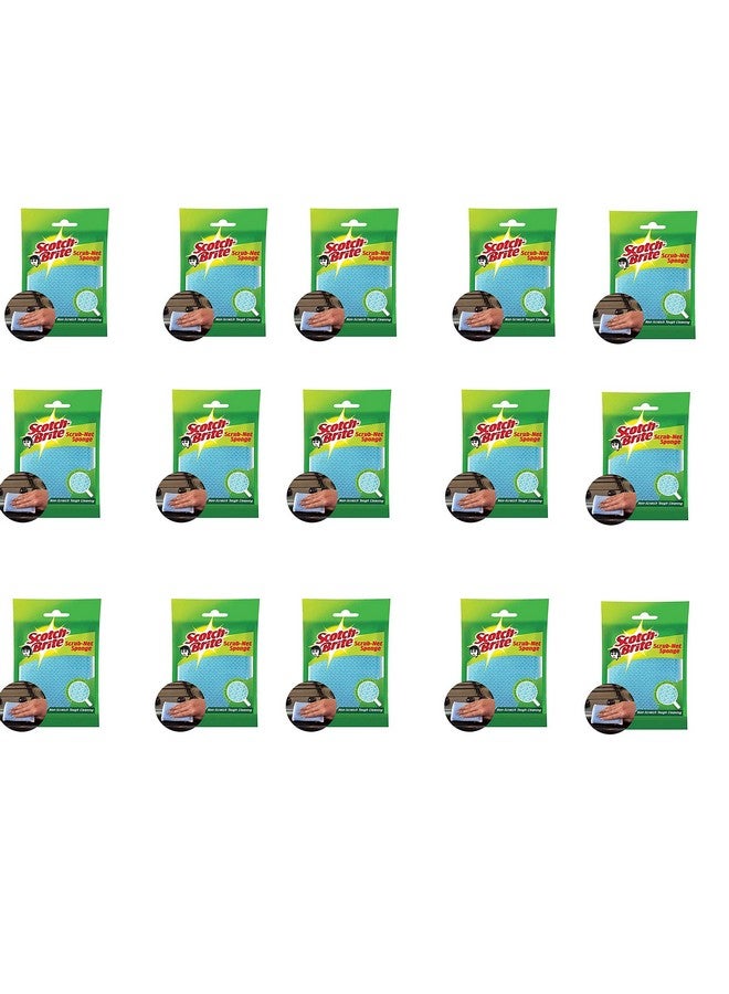 Scotch  Scrub Net Sponge (Pack Of 15) - Image 1