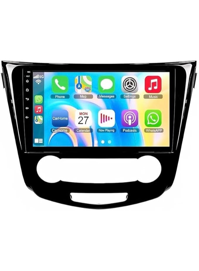 SHEZA STAR Android Car Stereo for Nissan X-Trail Rogue Qashqai 2014-2018 1GB RAM 32GB ROM M-Link Wi-Fi BT,GPS, 10 Inch IPS Screen with AHD Camera Included (Manual AC)  - Image 1