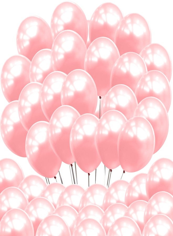 Neo LOONS® 100 pcs 5" Pearl Light Pink Premium Latex Balloons - Great for Kids, Adult Birthdays, Weddings, Receptions, Baby Showers, Water Fights, or Any Celebration - Image 1
