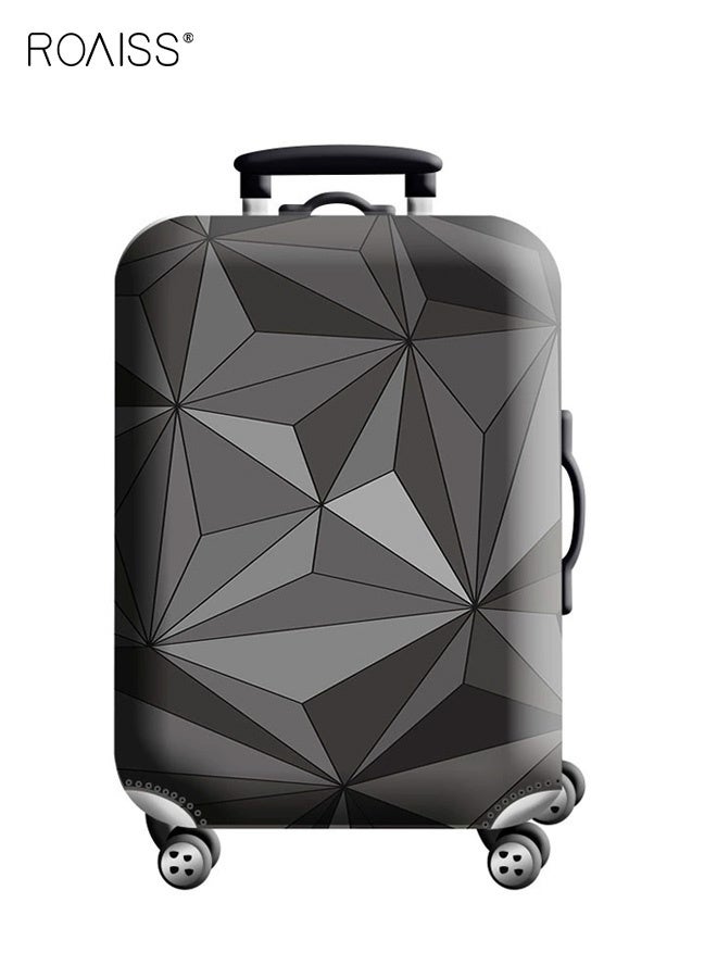roaiss Elastic Suitcase Cover Luggage Protector Storage Travel Case Cover Telescopic Handle Suitcase Sleeve - Image 1