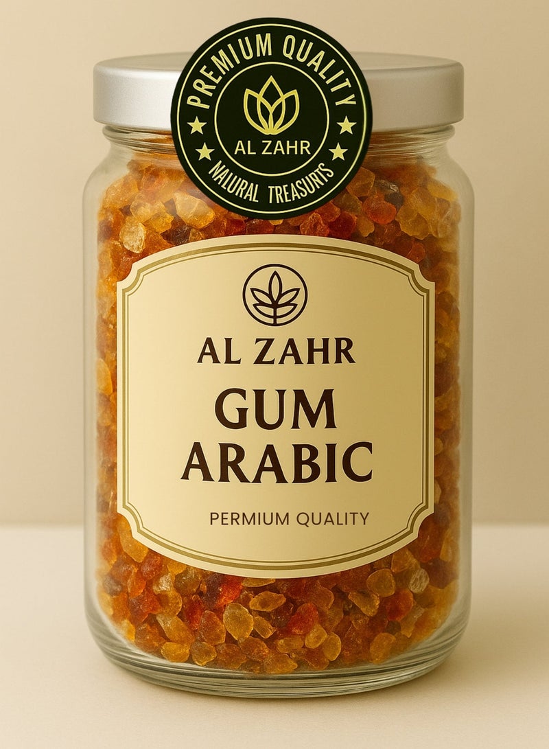 Zahr Premium Gum Arabic – 100% Pure Edible Resin | Natural Golden Crystals | Authentic High-Grade Acacia Gum for Herbs Use - Image 2