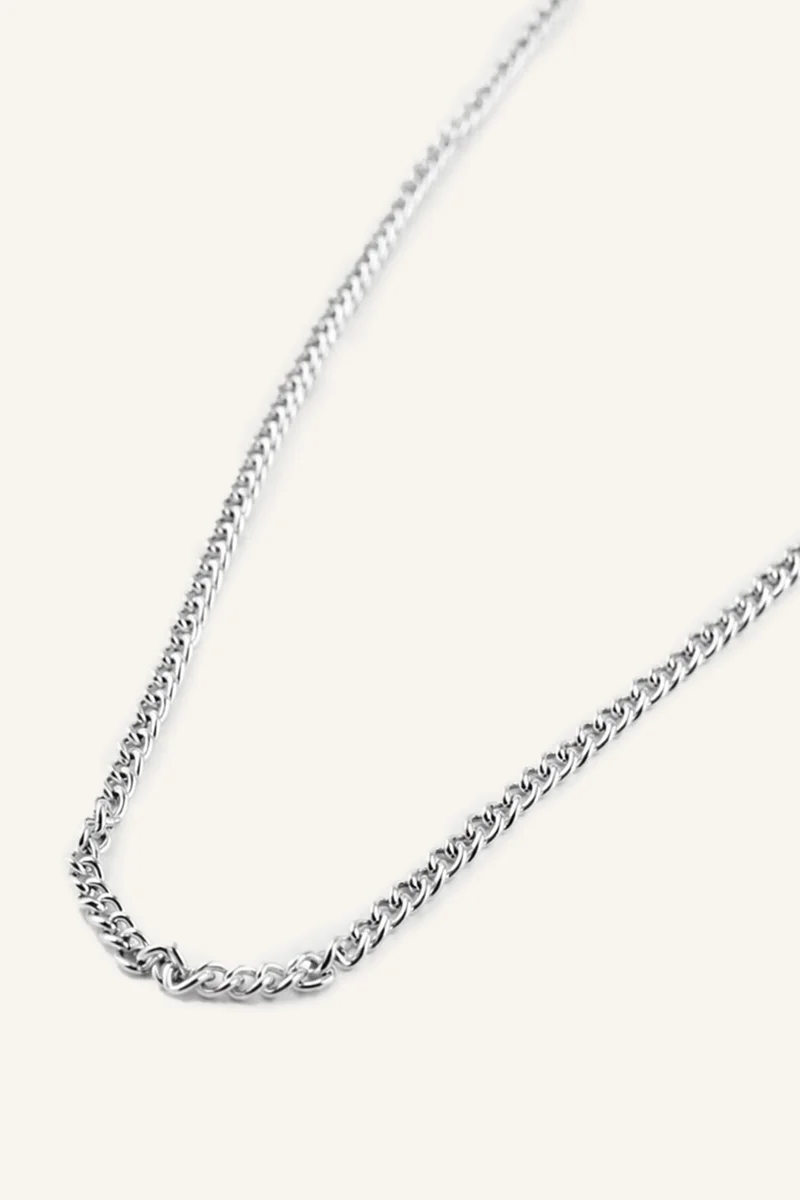 Defacto  Woman 3 Layer Silver Necklace for Women | Best Price UAE