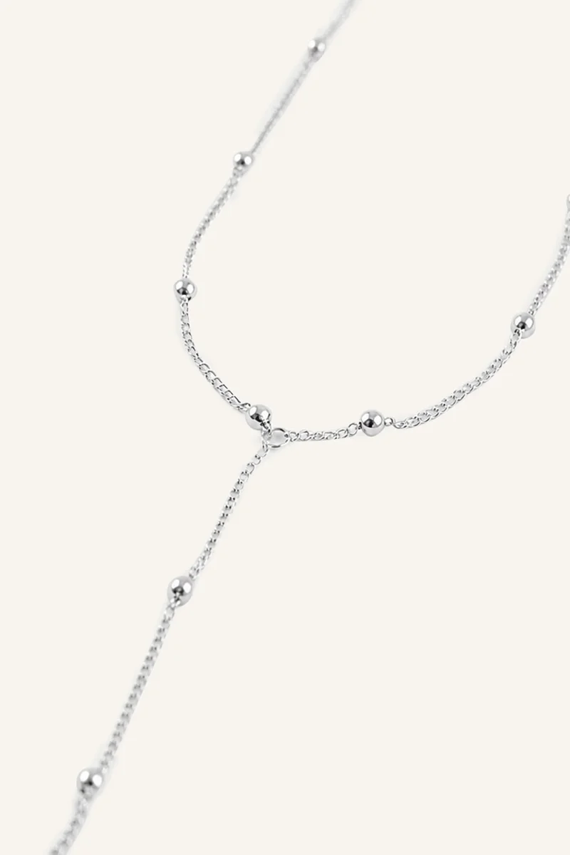 Defacto  Woman 3 Layer Silver Necklace for Women | Best Price UAE