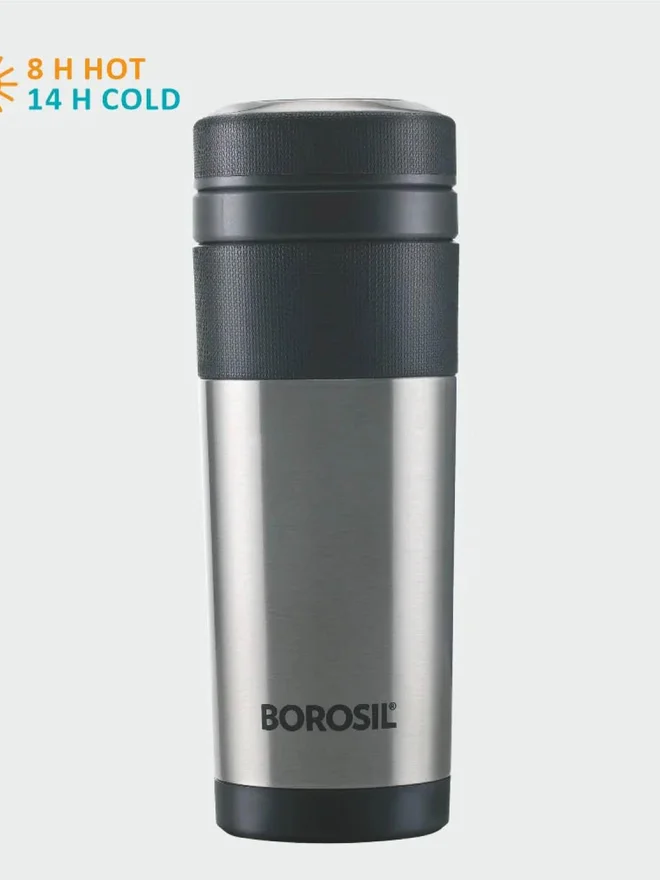 بوروسيل كوب سفر معزول بالتفريغ مزدوج الجدار  مل
