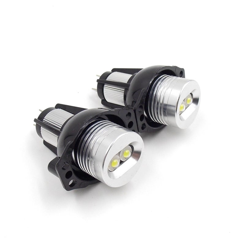 Generic Ricoy For E90 E91 2005-2008 3 Series CREE 6W Angel Eyes LED Halo Ring Marker Light 6000K(Pack of 2)  - Image 2