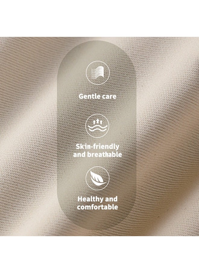 Generic - Women's High Waist Panty Tummy Control Seamless Briefs with Silk Lining, Antibacterial & Quick-Dry Design for Daily Comfort in Hot Climates - Image 1