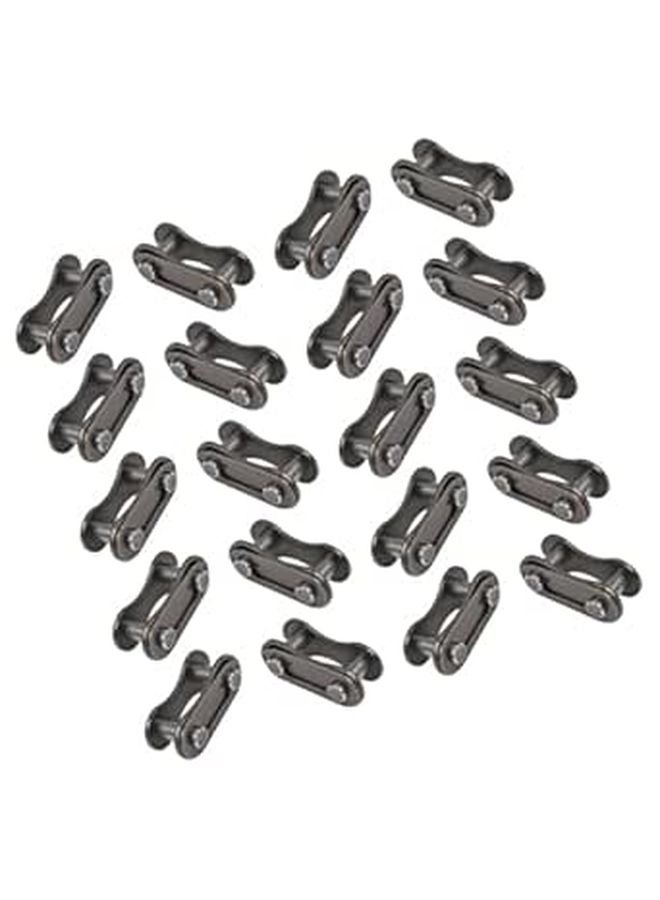 Single Speed Bicycle Chain Link Connector 20pcs Reusable High Strength Metal Quick Release Repair Kit - Image 1