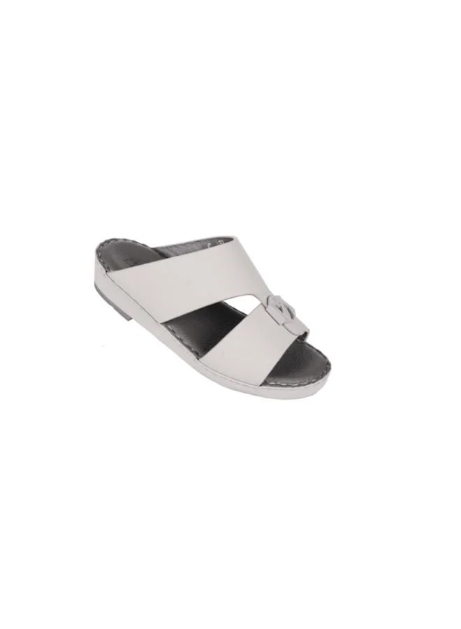 barjeel uno 008-3589  Barjeel Uno Boys Arabic Sandals BC-2025 Light Grey