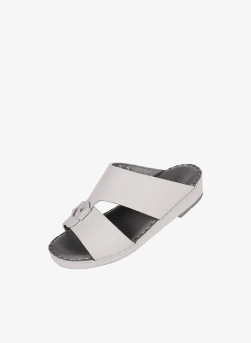 barjeel uno 008-3589  Barjeel Uno Boys Arabic Sandals BC-2025 Light Grey