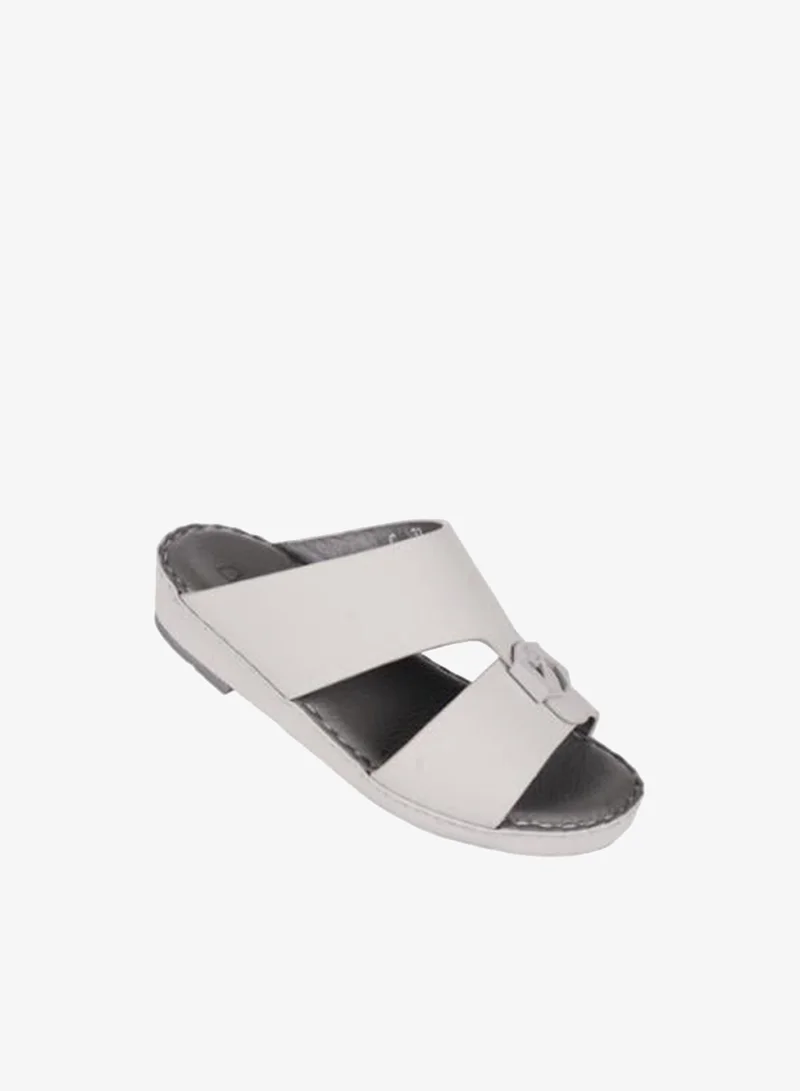barjeel uno 008-3589  Barjeel Uno Boys Arabic Sandals BC-2025 Light Grey