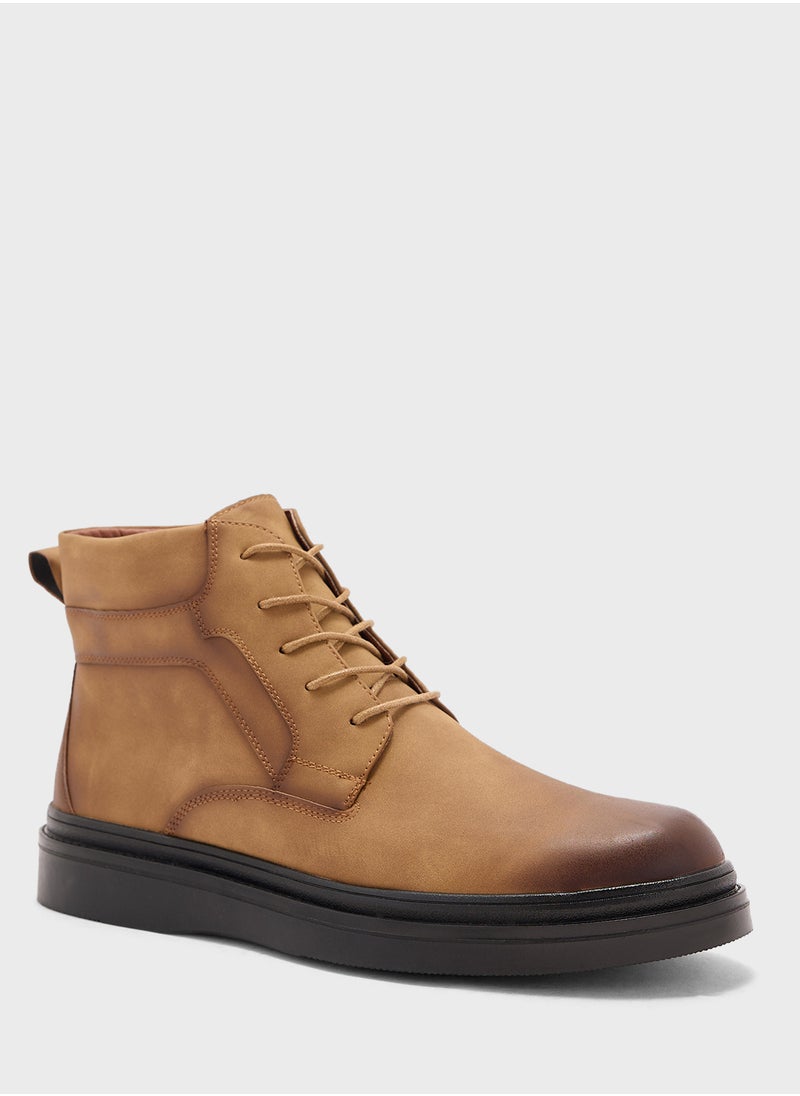 Robert Wood Long Biker Boots  - Image 2