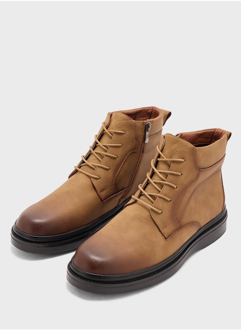 Robert Wood Long Biker Boots  - Image 4
