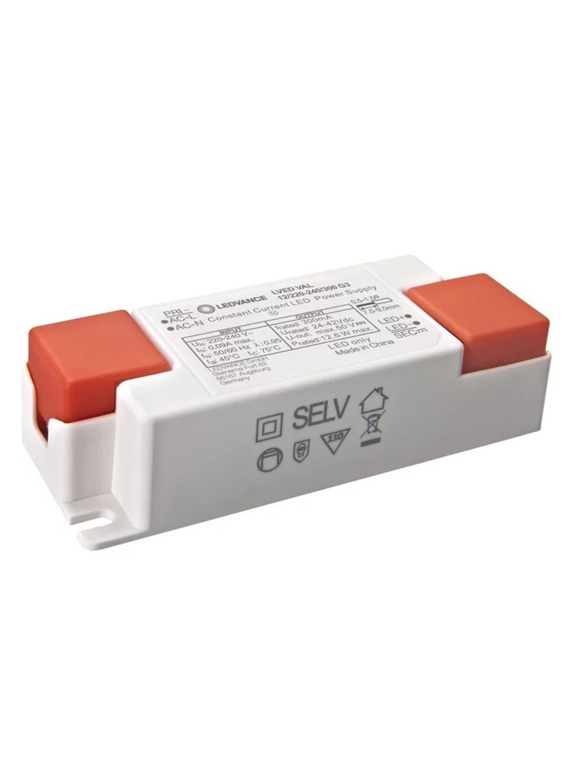 LEDVANCE Ledvance 12W 300mA Constant Current LED Driver VAL Series SELV Flicker-Free Compact IP20 - Image 2
