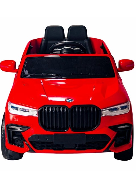 Electric ride-on car for children with remote control - X8, Multi Color (Red)