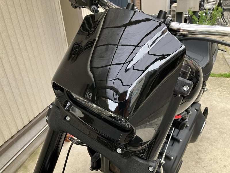 H RUO Headlight Fairing Cover for Harley Softail Fat Bob FXFB FXFBS M8 (2018-2021) - Image 2