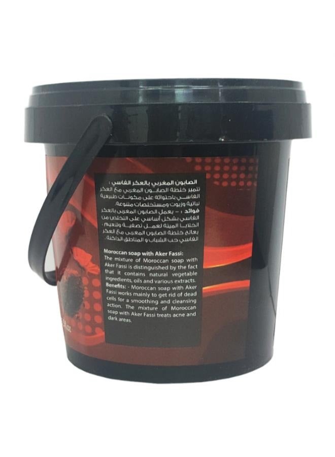 أركان صابون مغربي بخلاصة العكر الفاسي 500 جرام - Image 2
