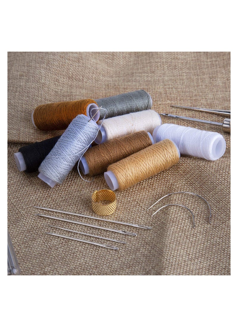 SYOSI Embroidery Patterns Punch Needle Kit Craft Tool Embroidery Pen Set Multi Color 29Pcs  - Image 3
