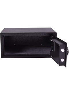 Rubik Hotel Safe Box, Digital Locker, Laptop Size Wide and Low Profile Steel Security Safe with Keys RB-CY200 (Size 42x20x37cm) Black - pzsku/ZB6E2C775E1D55B542FA6Z/45/_/1721047964/6b6a21a1-116f-4654-b4c7-601d4e82c593