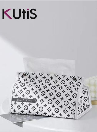 1 piece Leather Classic Print Tissue Storage Box 17.5 x 11.5 x 12.5 Centimeter - pzsku/ZB6E2CF815B23038F5CF4Z/45/_/1656769143/6aad8a54-c756-4f67-98bf-45d66d60c11c