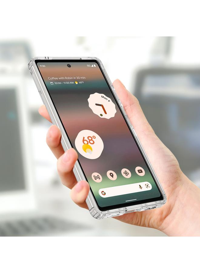 زبون جراب لهاتف Google Pixel 6a MagSafe جراب هاتف هجين من مادة TPU من الأكريليك الشفاف - Image 5