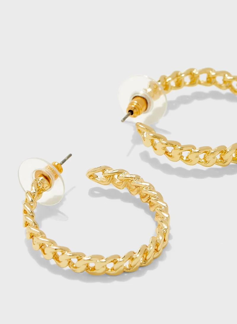 PARFOIS Hoop Fever Medium Hoop Earrings
