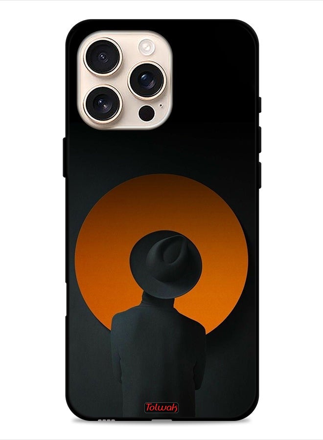 Tolwak Apple iPhone 16 Pro Protective Case Cover Hat Boy Art - Image 1