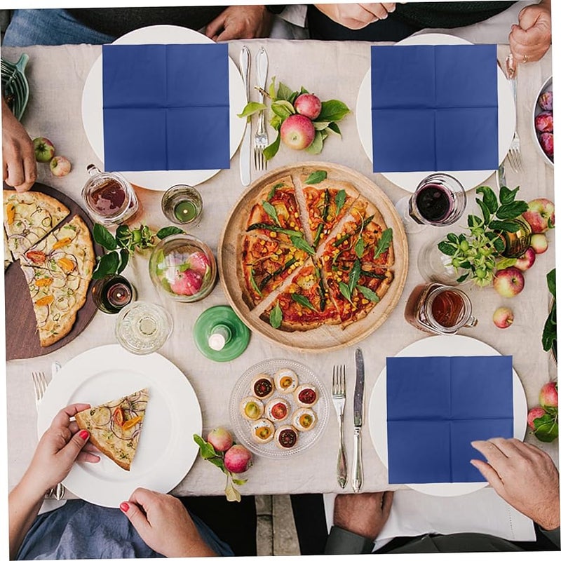 100 Pcs 2 Ply Cocktail Napkins 6 5x6 5 Inch Disposable Paper For Parties Birthdays Buffets - Image 3