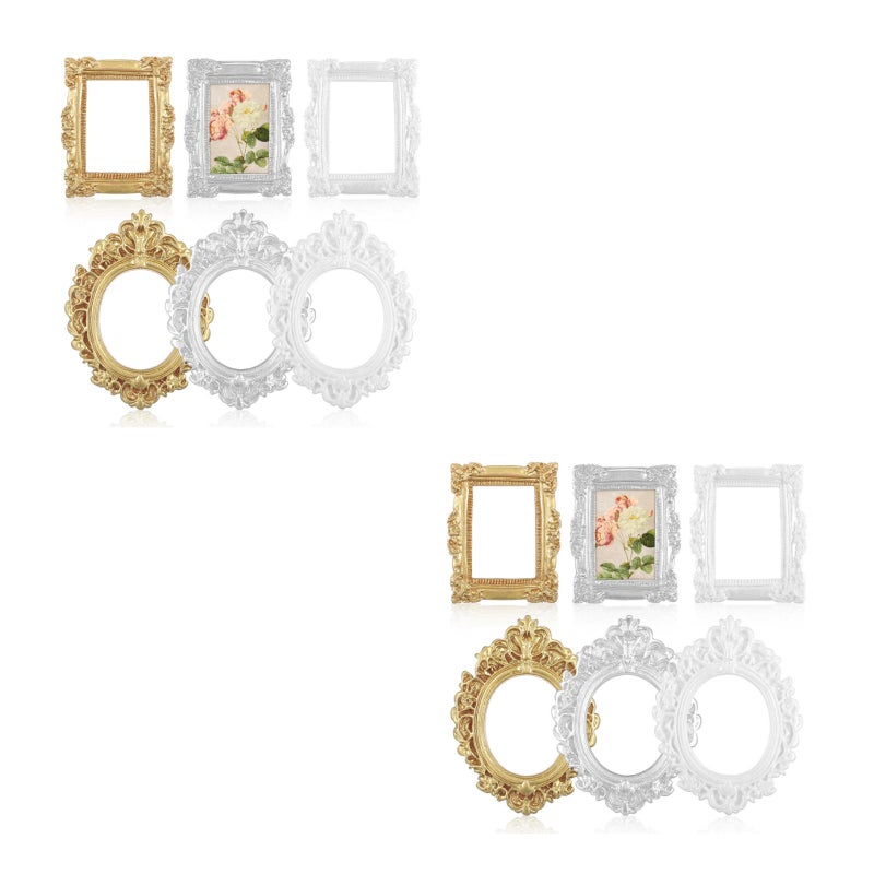 12 pcs Photo Frame Design Phone Shell Decor Accessories Crafts Making Materials - Image 3