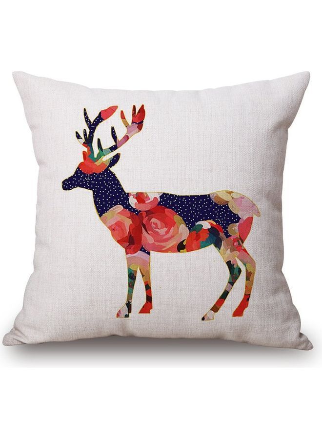 NIBEMINENT Decorative Printed Cushion Cover Multicolour 20x20cm