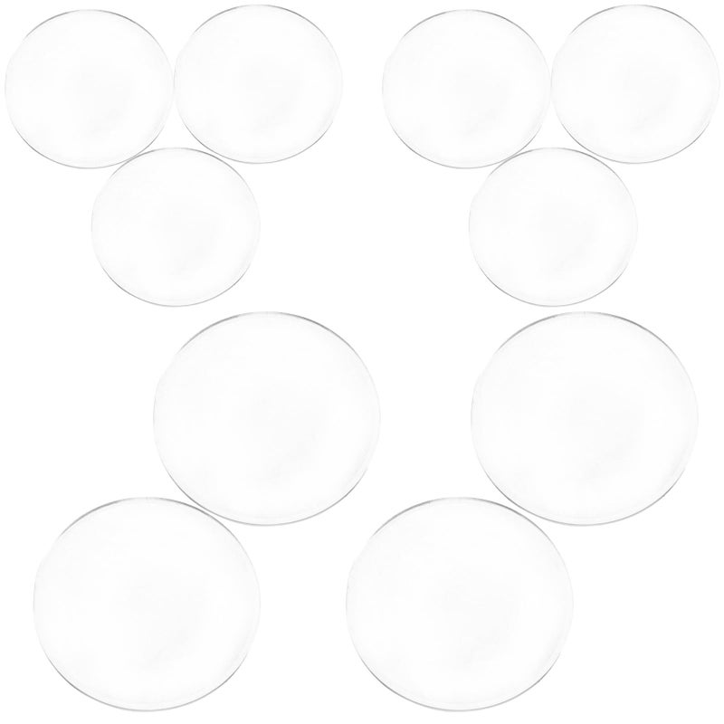 10 Pcs 42mm Flat Convex VR Headset Replacement Lenses Compatible with 3D Glasses - Image 2