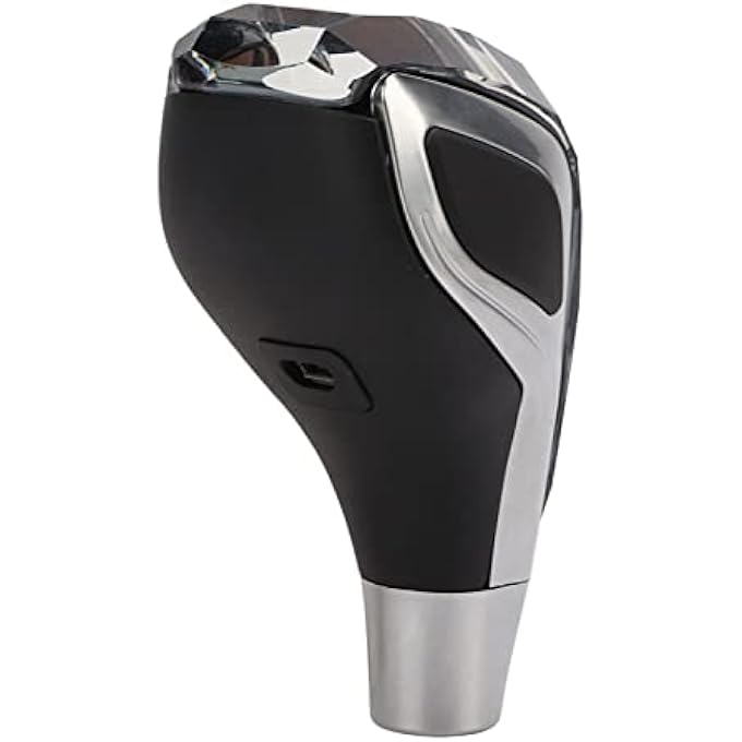 rayihni Keenso Led Crystal Gear Knob Head Led Gear KnobTouch Activated Shifter Knob 7 Color Automatic Switch Touch Activated Gear Stick Headfor M10 M8 Car Shifter LeverKnobs - Image 3
