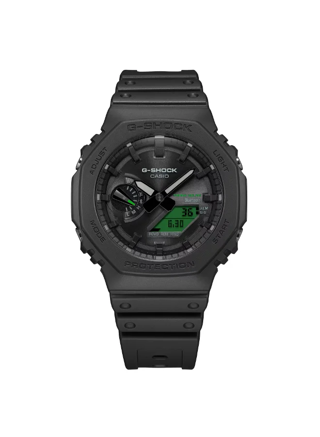 G-shock G-SHOCK Men's Analog-Digital Black Dial Watch - GA-B2100BEG-1ADR