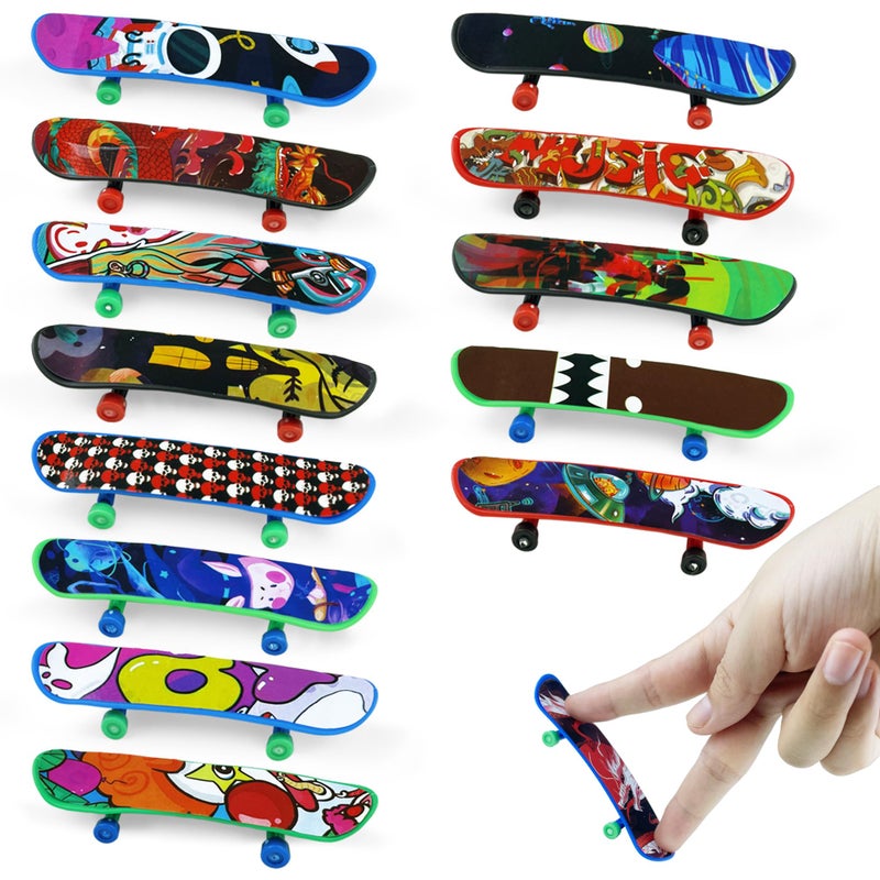 XIPEGPA 150 PCS Mini Finger Skateboards Finger Skateboard Toys for Birthday Party Favors Gift Props Decoration - Image 3