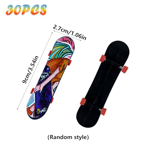 XIPEGPA 150 PCS Mini Finger Skateboards Finger Skateboard Toys for Birthday Party Favors Gift Props Decoration - Image 5