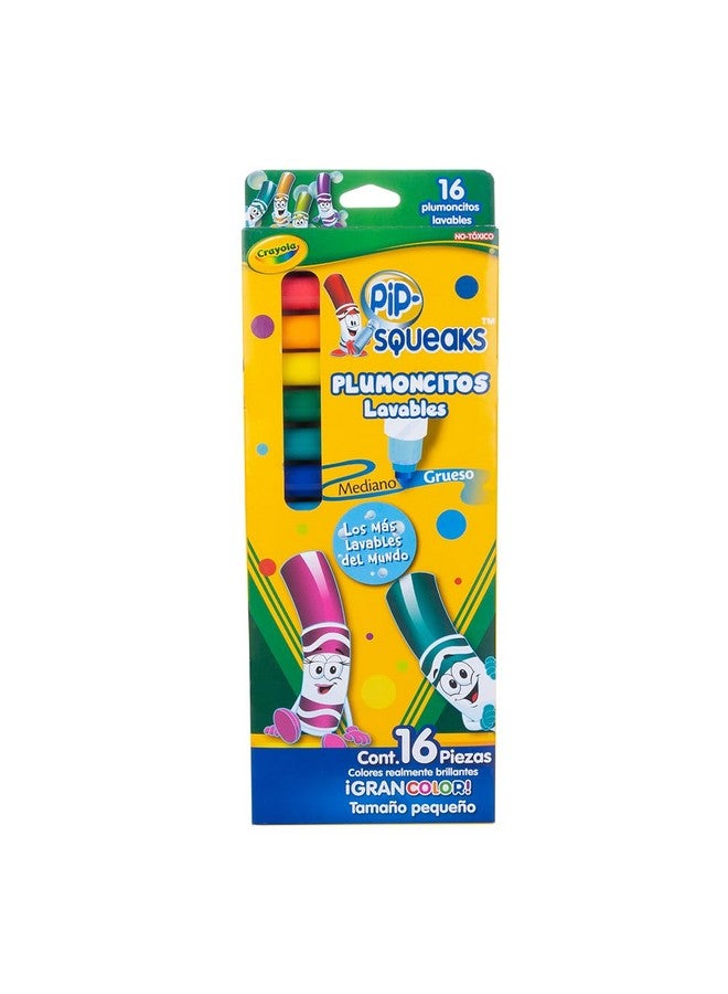 Crayola PIP Squeaks Washable Marker, Multi Color - Image 1