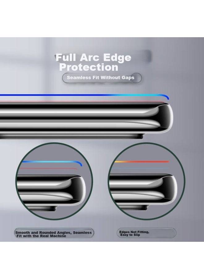 Freeson Anti-Blue Light Hydrogel Film For Huawei Mate40 Rs/Mate40 Pro/Pro+, 3D Full Screen Hd Anti-Fingerprint Phone Protective Film [2-Pack] - Image 4