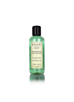 Khadi Natural Neem Teatree And Basil Herbal Hair Oil Paraben Mineral Oil Free 210Mlunique Non Greasy Hair Formulaboosts Hair Growth And Overall Hair Healthsuitable For All Hair Types 