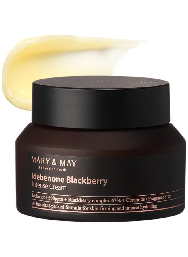 MARY & MAY Idebenone Blackberry Intense Cream - 70g - Image 1