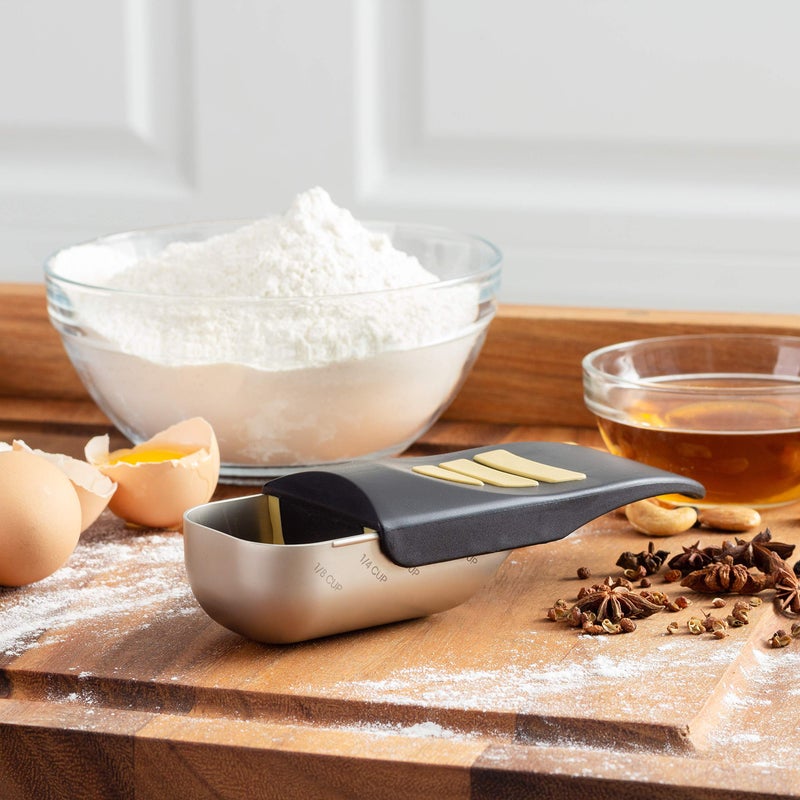 كيتشين أرت كيتشن آرت برو 1/2 كوب قابل للتعديل على شكل مغرفة من الساتان - Image 5