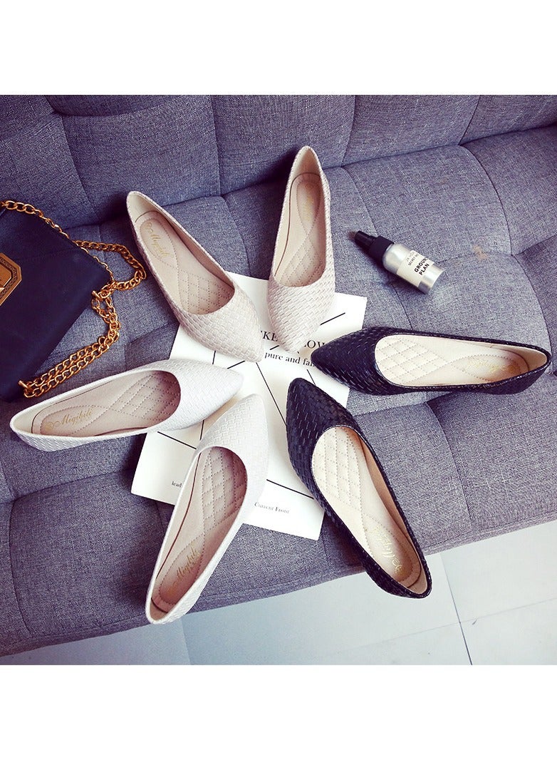 KUYING Flat Sole Single Shoe Women - Image 4