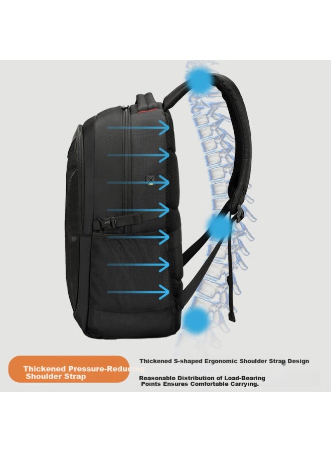 Right Away Backpack For Men, Travel Business Laptop Bag, Large Capacity Casual Commuter Backpack For High School Students And Me - Image 3