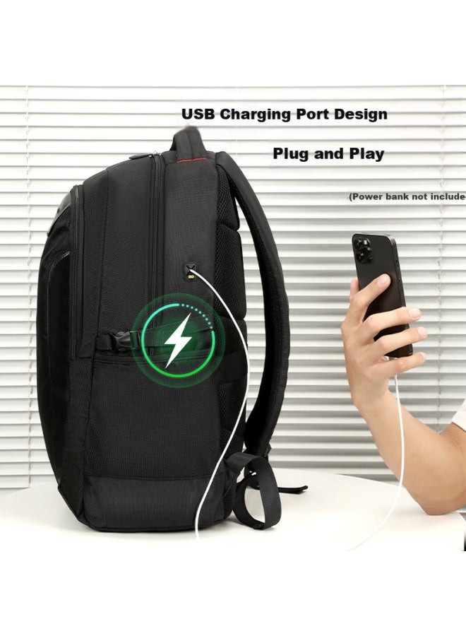 Right Away Backpack For Men, Travel Business Laptop Bag, Large Capacity Casual Commuter Backpack For High School Students And Me - Image 2