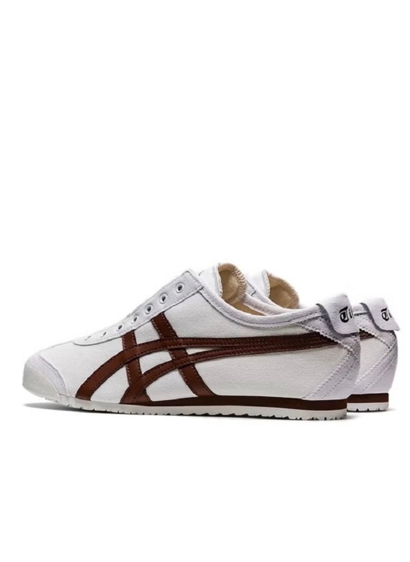 Onitsuka Tiger MEXICO 66 PARATY Sneakers White/Wine Red  - Image 4