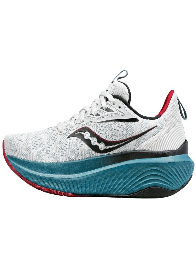 Saucony mens Echelon 9 Sneaker, Fog/Moss, 7.5 US - Image 1