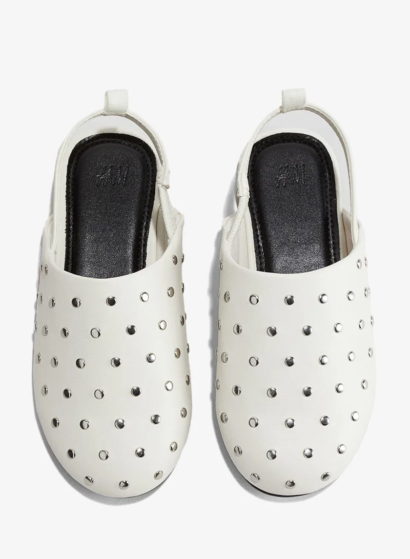 H&M Studded slingbacks