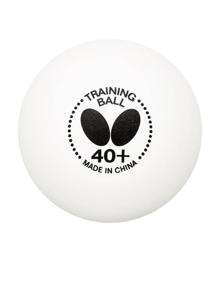 Butterfly Three Star 40+ Table Tennis Training Ball (Pack Of 120 Pcs) (White) 4906901206700 - Image 2