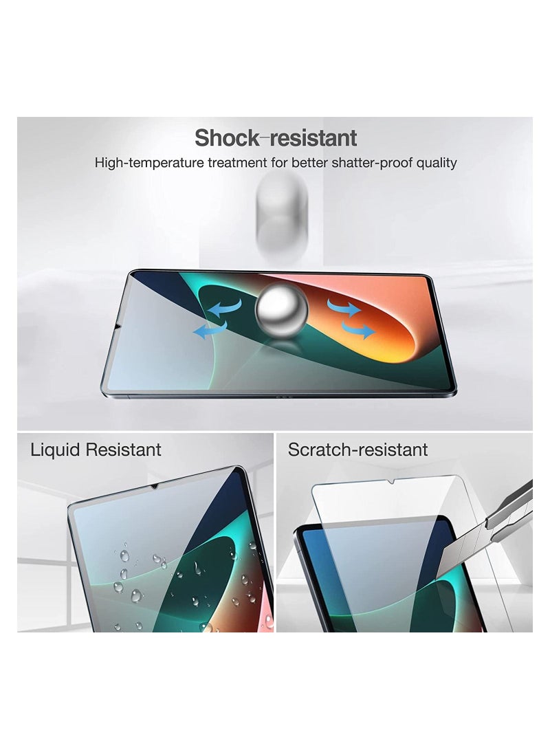 Procases [2 Pack] ProCase Screen Protector for Xiaomi Pad 5 / Pad 5 Pro 11" 2021, Tempered Glass Screen Film Guard for Xiaomi Mi Pad 5 /Pad 5 Pro 11" 2021 Release - Image 5