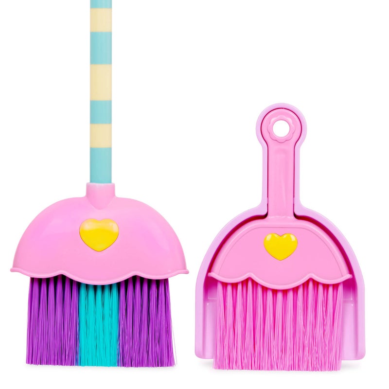 Battat â€“ Play Circle â€“ Broom & Hand Broom â€“ Dustpan Accessory â€“ House Cleaning Toys â€“ Pretend Play â€“ Mighty Tidy Sweep Set â€“ 3+ Years - Image 5